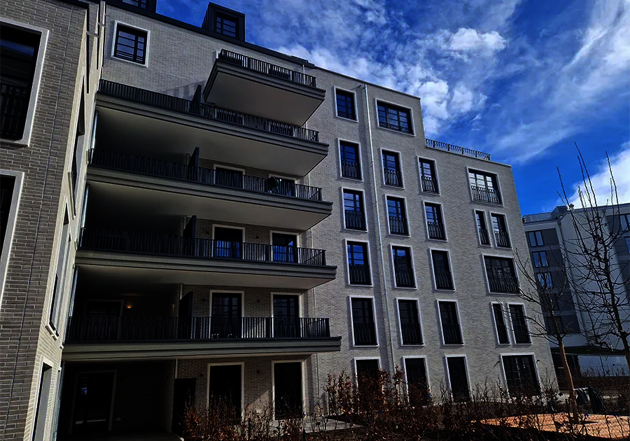 Ansicht Referenz Kirchenstraße Klinker